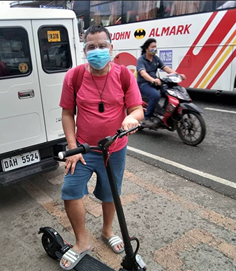 electric kick scooter